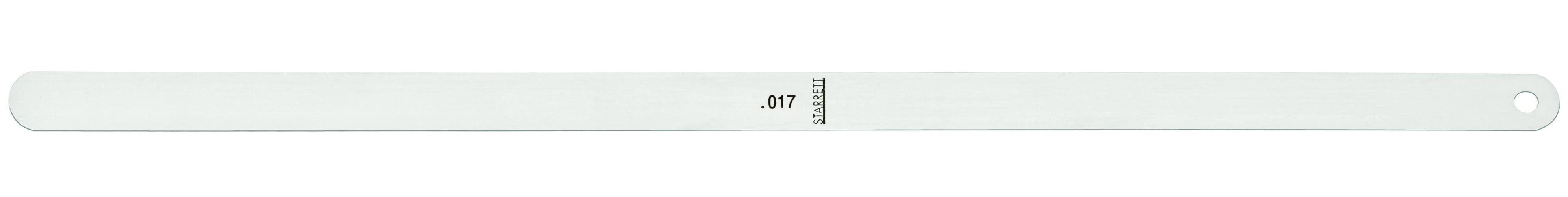 GAGE THK 12X1/2X0.017IN TMPD STL