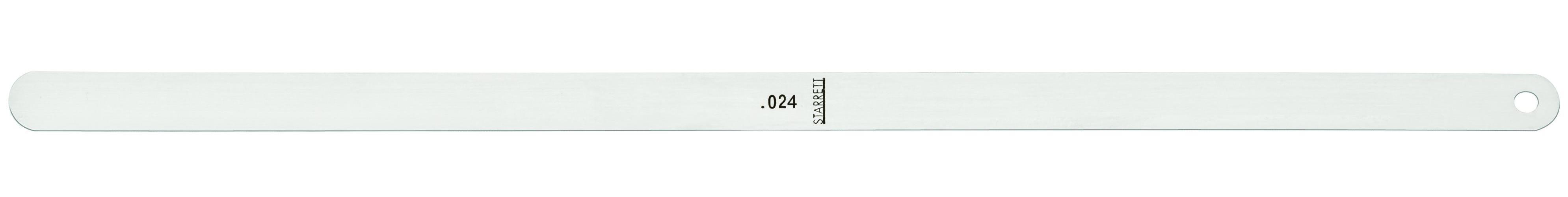 GAGE THK 12X1/2X0.024IN TMPD STL