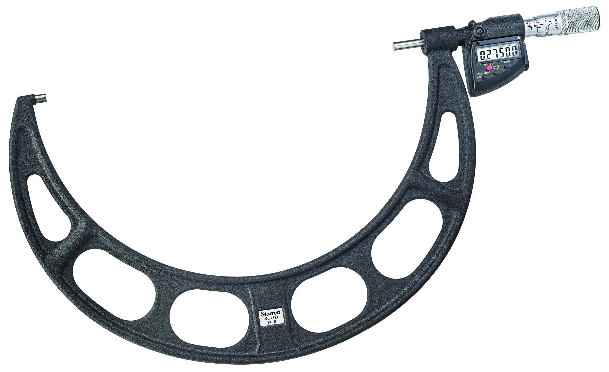 MICROMETER OUT 7 TO 8IN DGTL LGE LCD