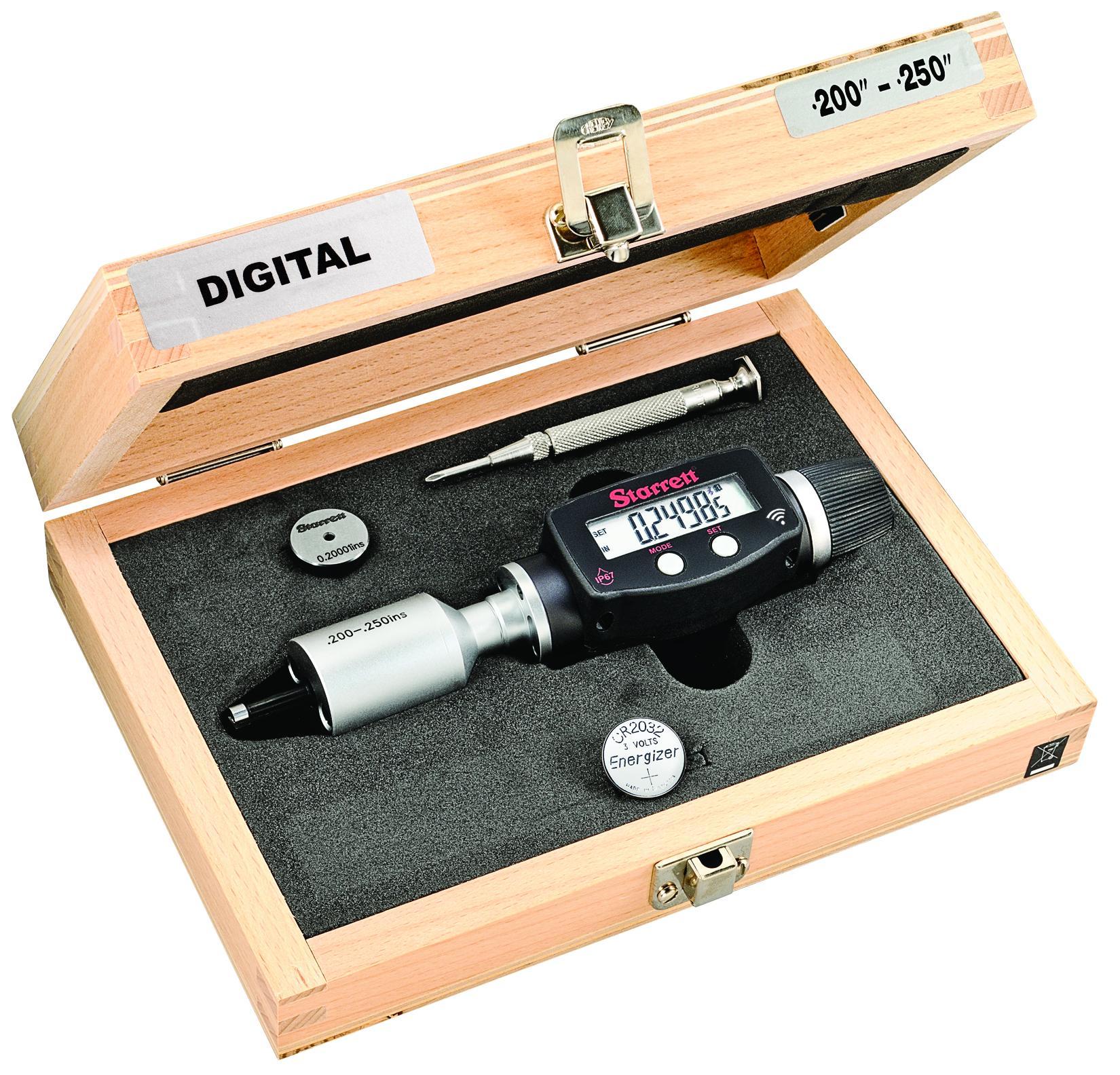 MICROMETER INTL 0.2 TO 0.25IN LCD FXD