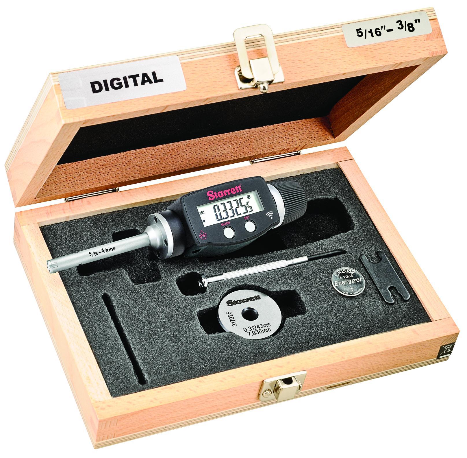 MICROMETER INTL 5/16 TO 3/8IN LCD FXD