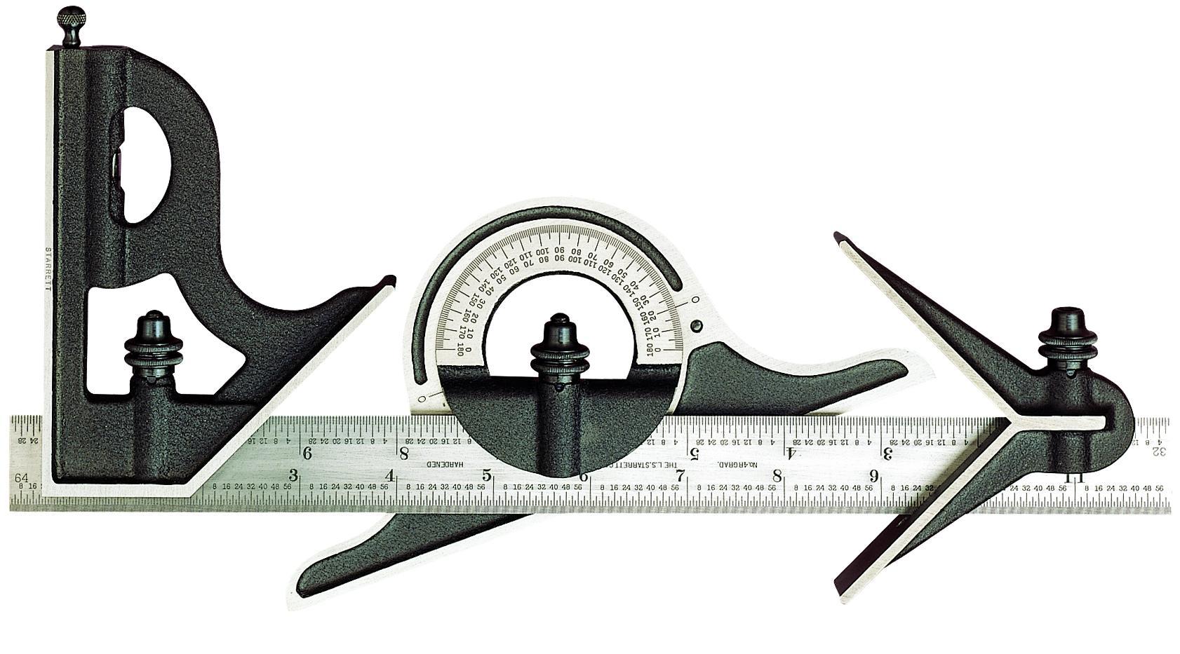 COMBINATION SQUARE SET 4 12IN 16R RGLR