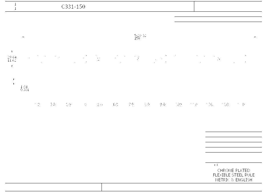 RULE PRCN IN/METRIC STL SIL BK FULL-FLEX