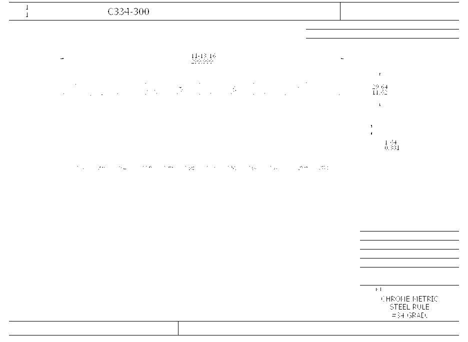 RULE PRCN IN/MILLIMETER FULL-FLEX STL BK