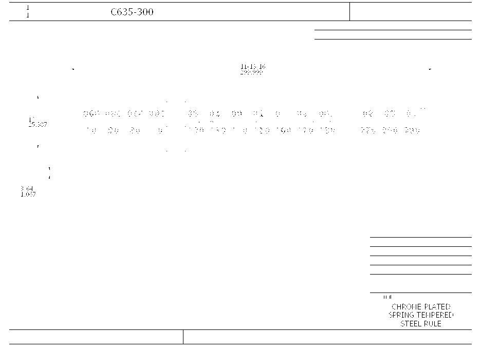 RULE PRCN MILLIMETER SPR-TMPD STL BK