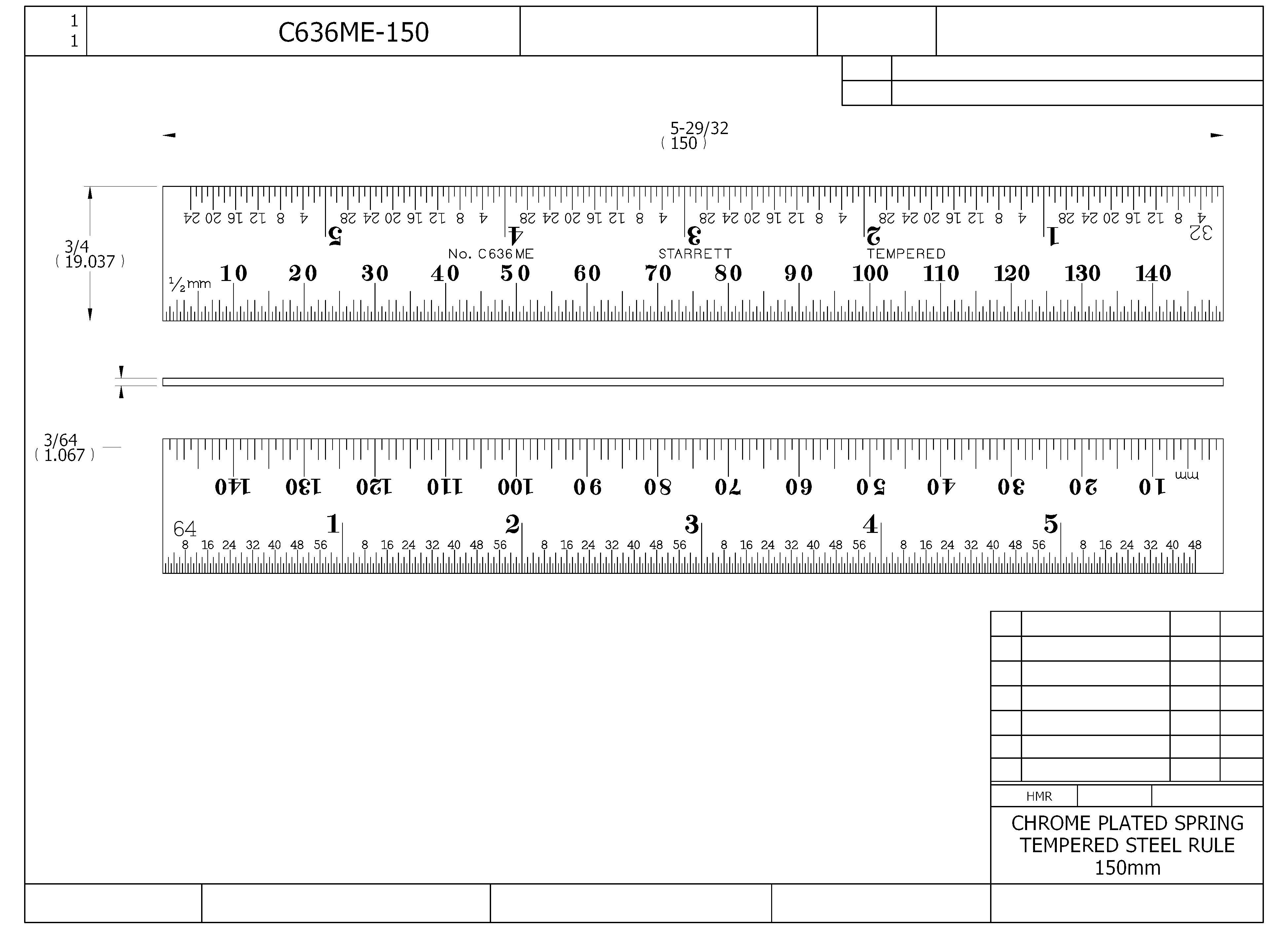 RULE STEEL WITH AND IN GRAD SPRING