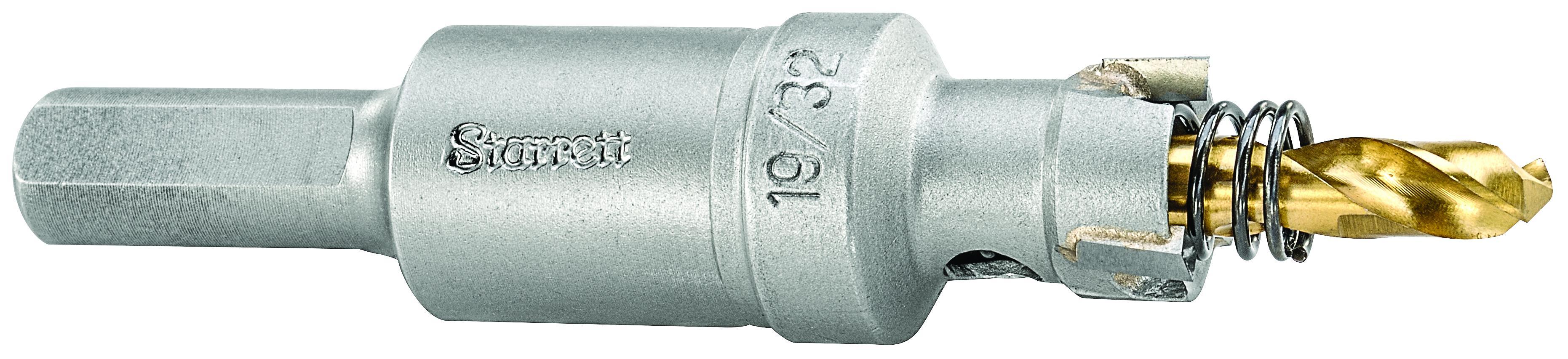 SAW HOLE 19/32IN 1/4IN SST 1/2IN GP