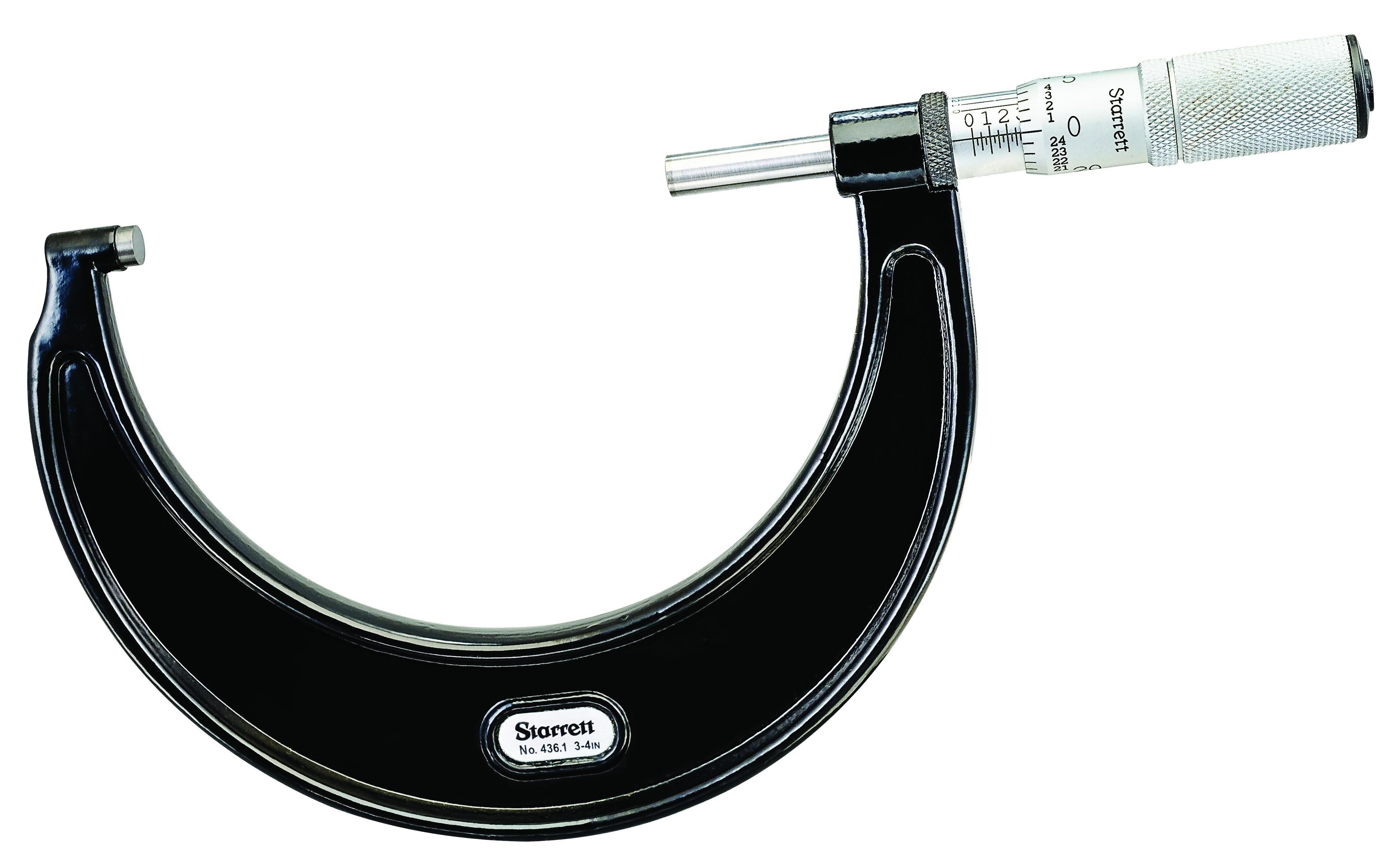 MICROMETER OUT 3-4IN 0.0001IN CARB FLT