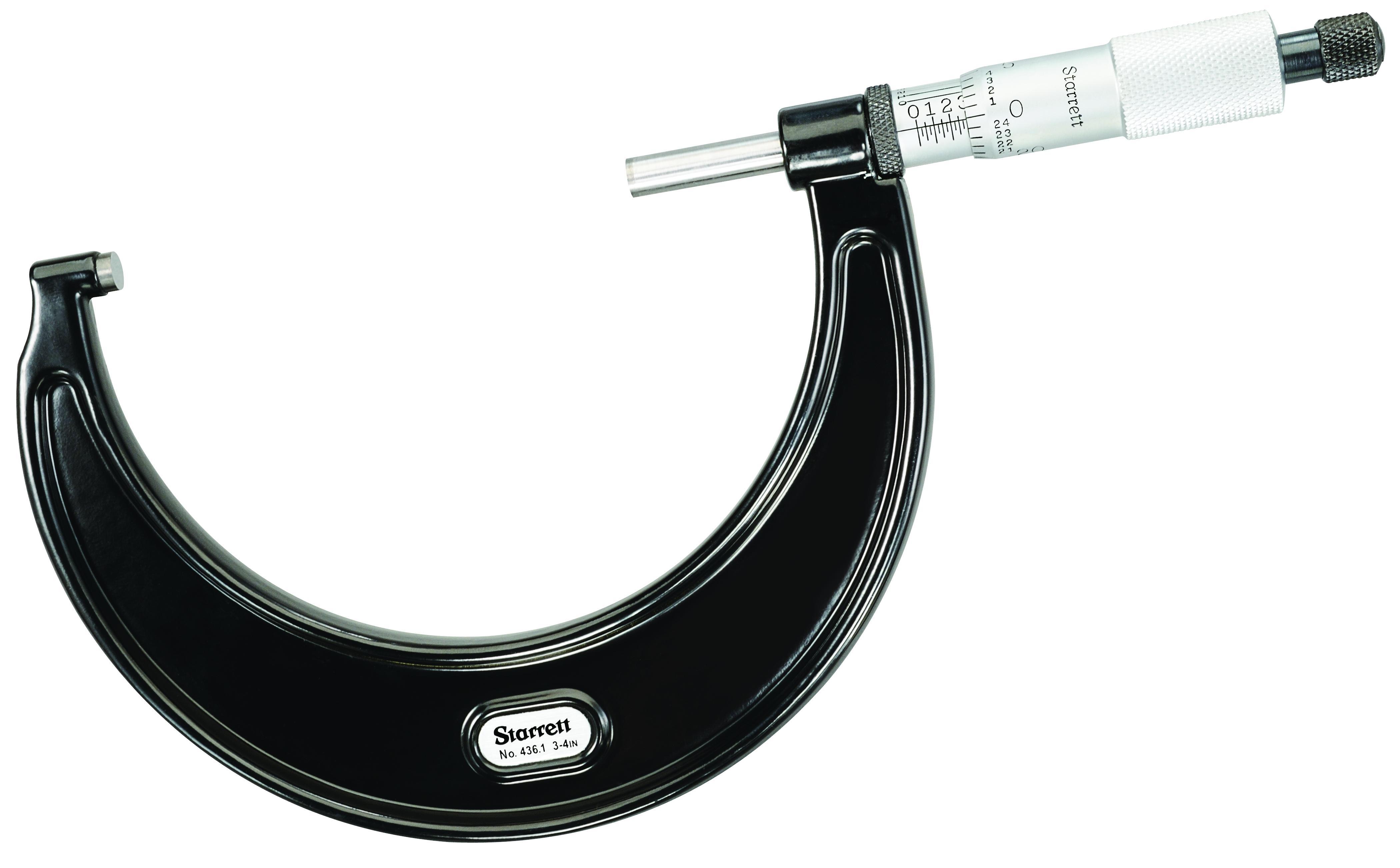 MICROMETER OUT 3-4IN 0.0001IN CARB FLT