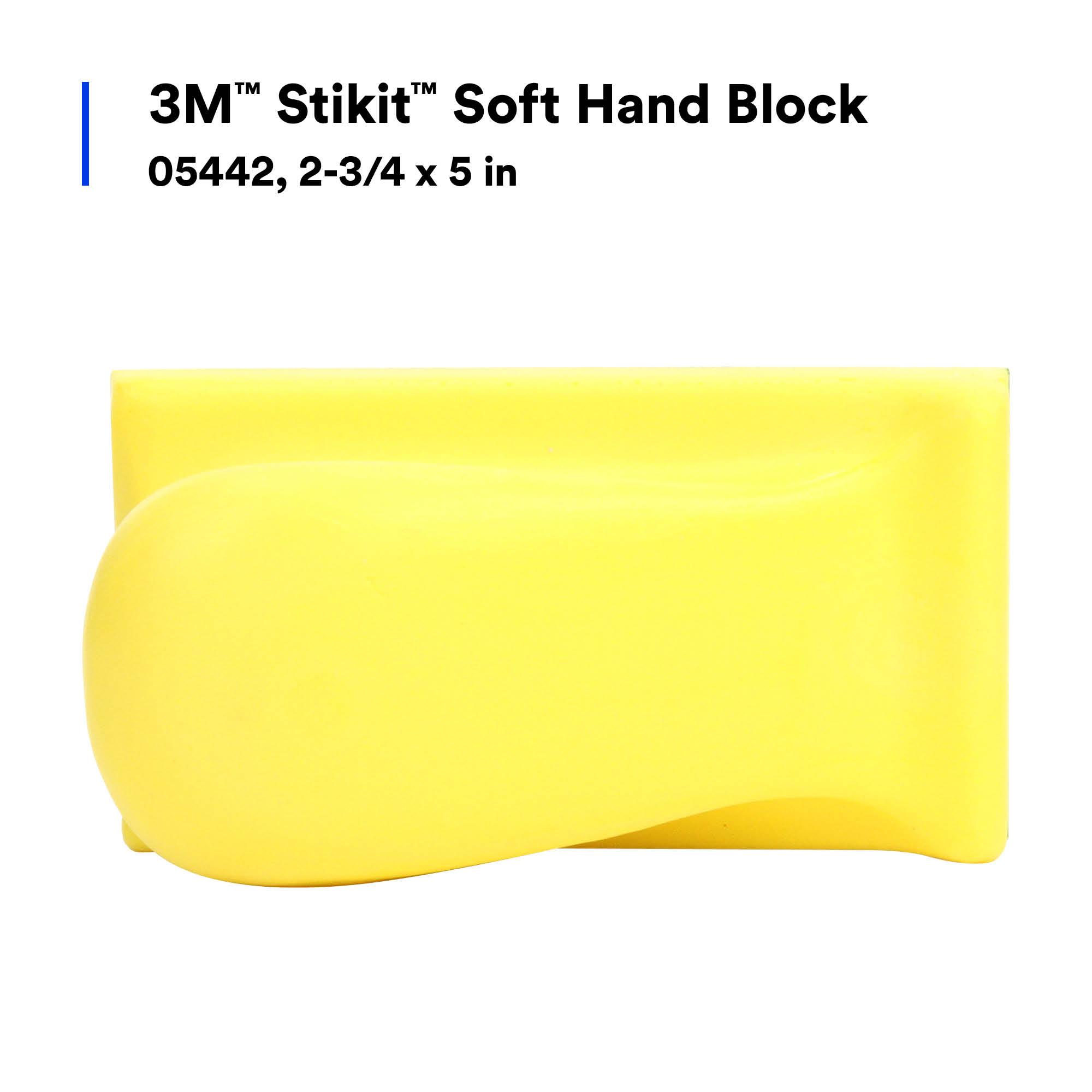 HD SANDERS & BLK 5IN 2-3/4IN MOLDED FOAM