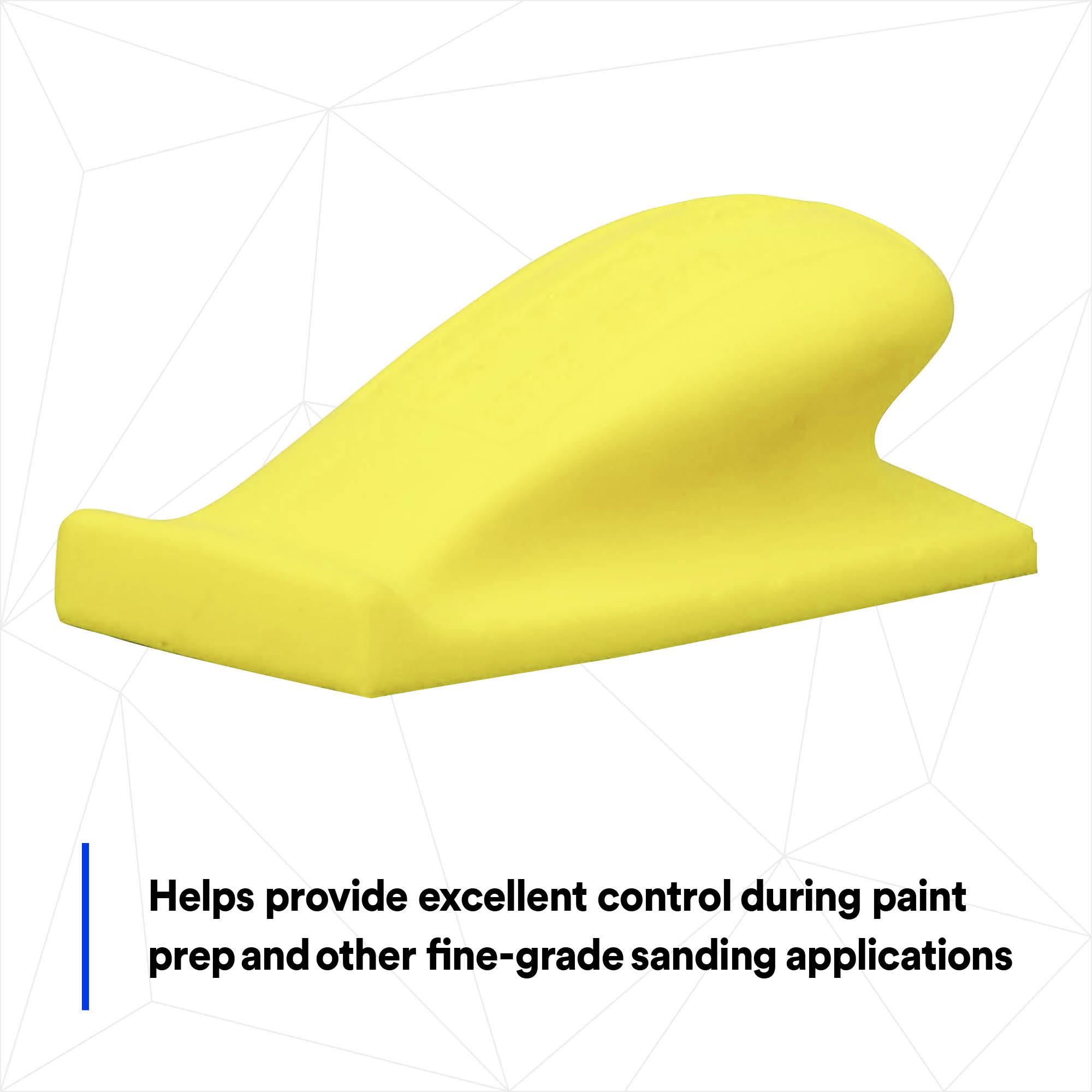 HD SANDERS & BLK 5IN 2-3/4IN MOLDED FOAM