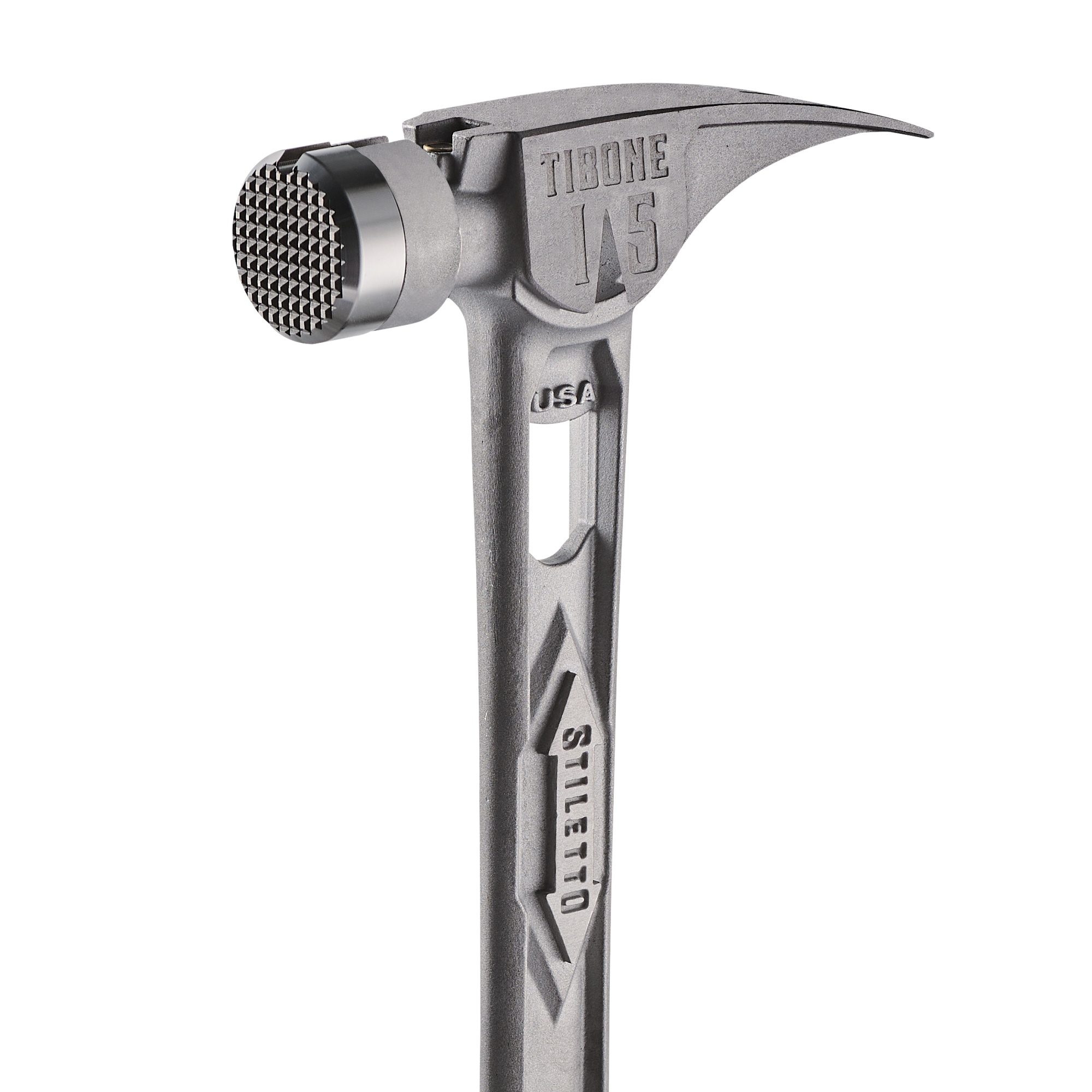 Stiletto® TIB-MR TIBONE™ Milled Hammer Replacement Face, Steel Tip
