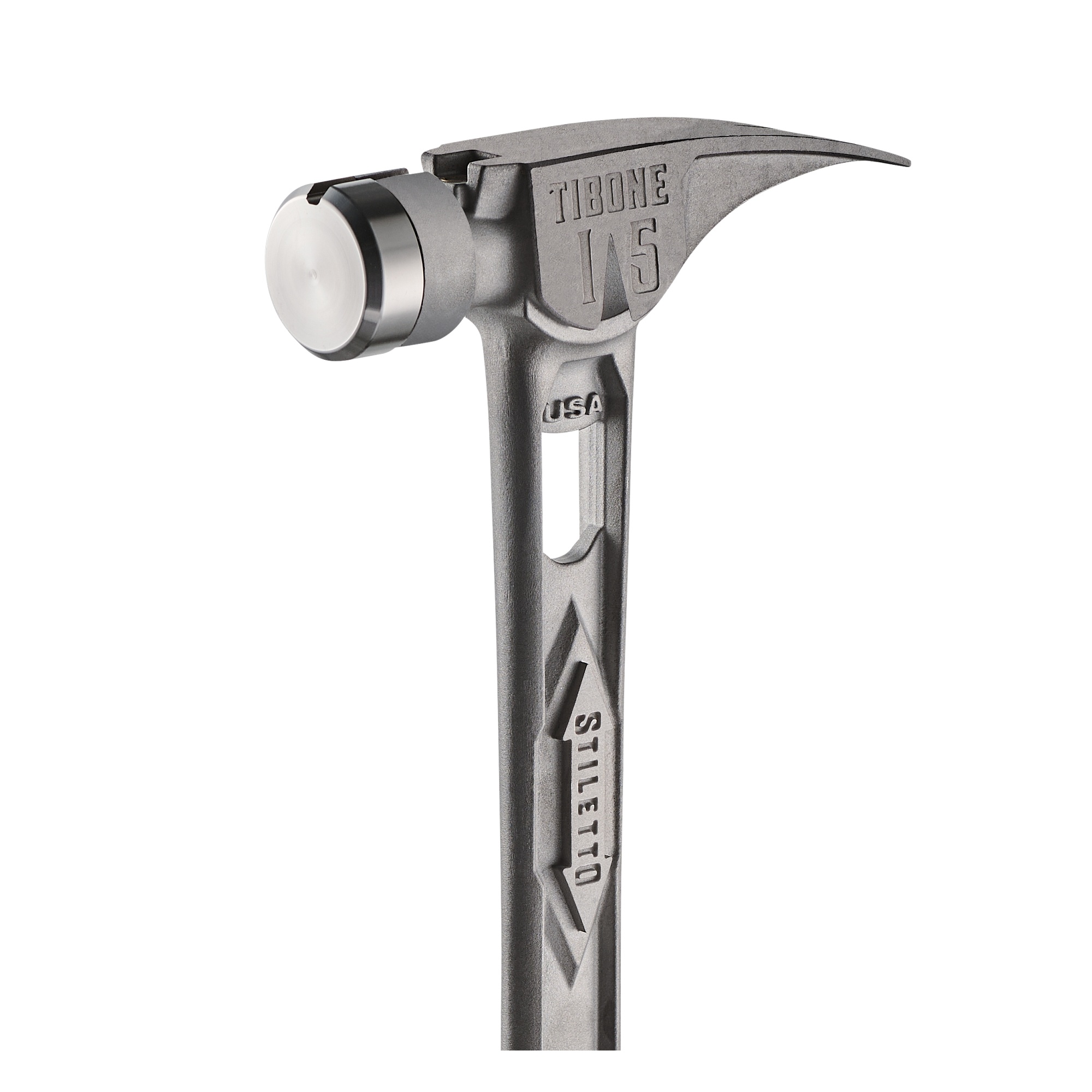 Stiletto® TIB-SR TIBONE™ Smooth Hammer Replacement Face, Steel Tip