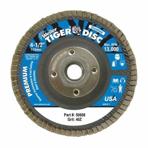 DISC FLAP ABRSV CTD 4-1/2IN 5/8-11 UNC