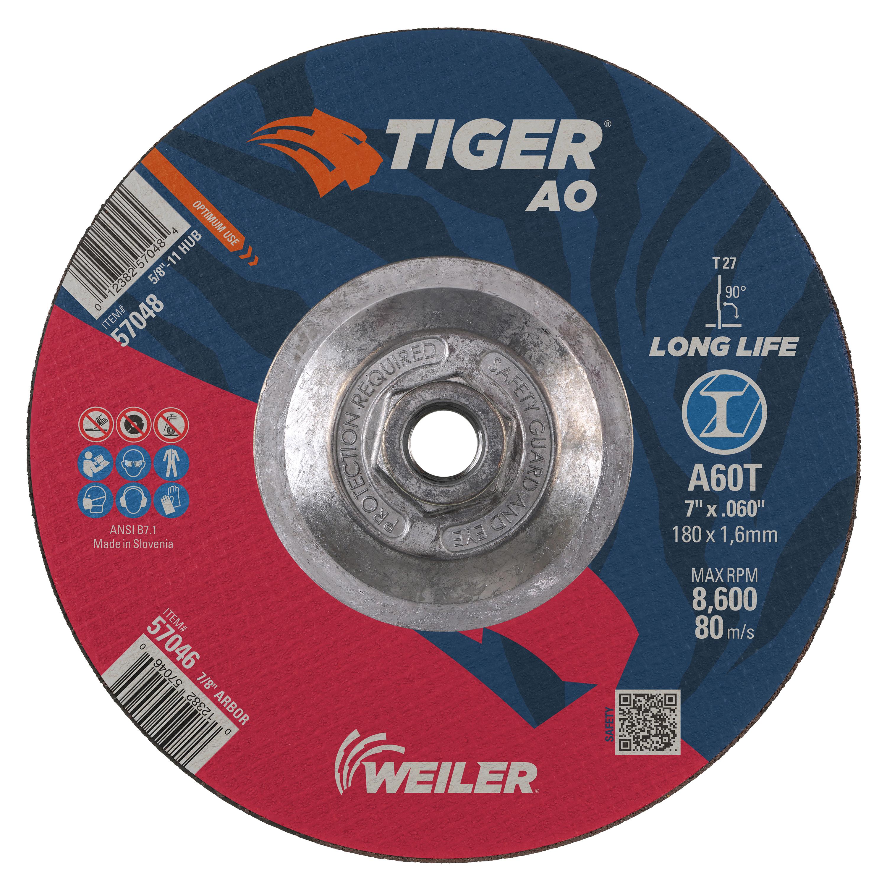 WHEEL CTG 7IN 0.06IN 5/8-11 UNC 60 FINE