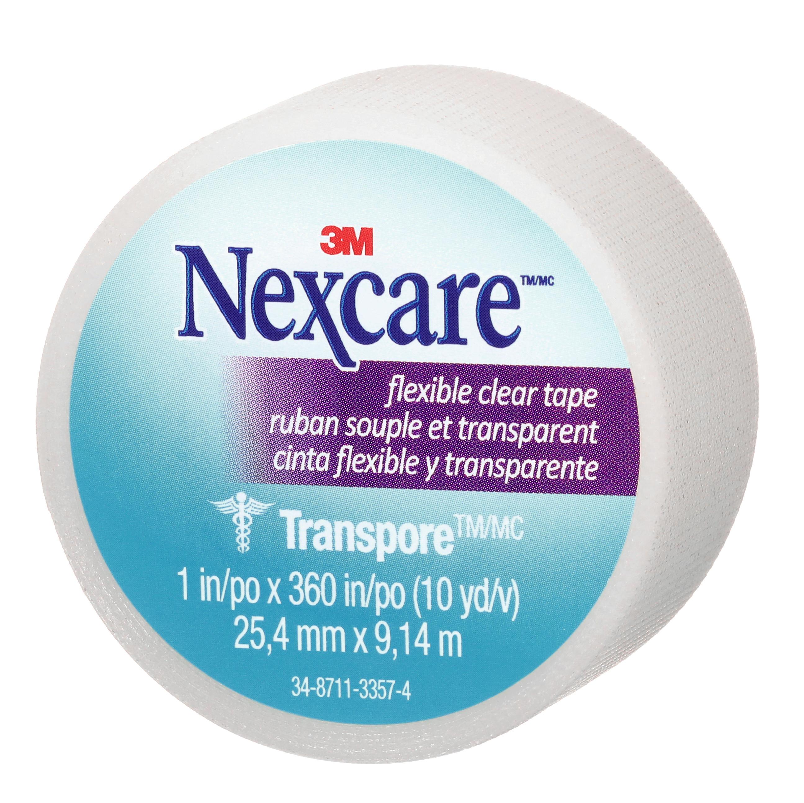 FA TAPE 10YD 1IN TRANSPARENT FLEXIBLE