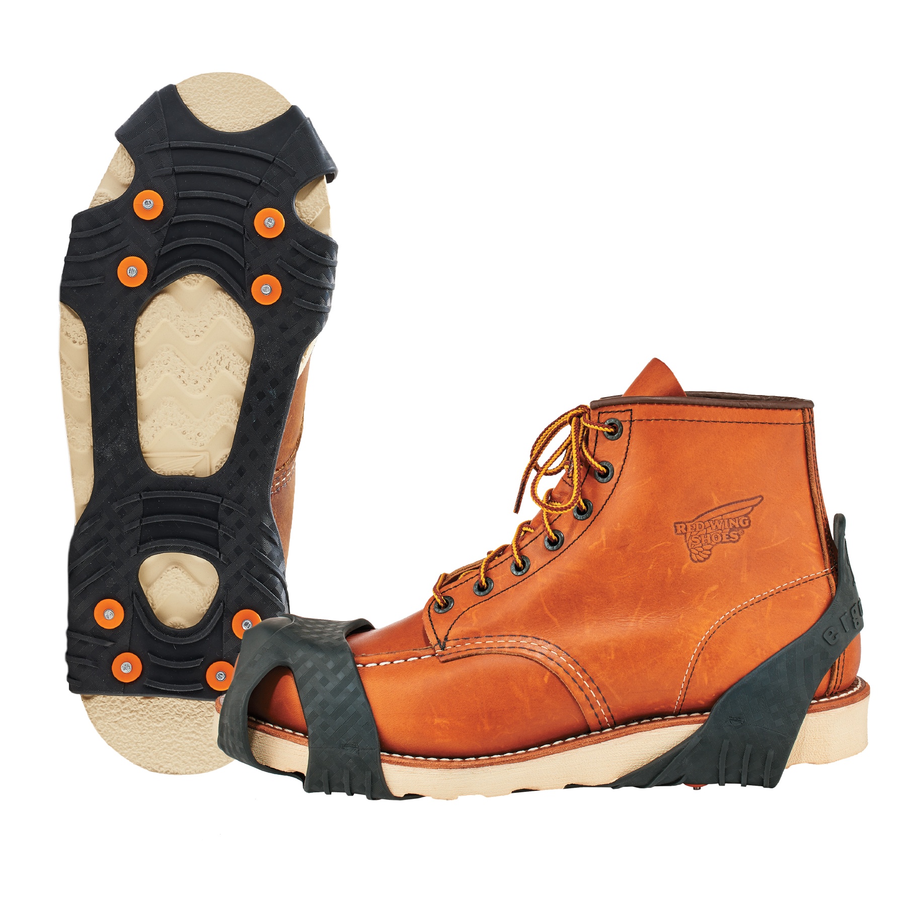 DEVICE TRACTION ICE UNISEX L BLK 1-PIECE