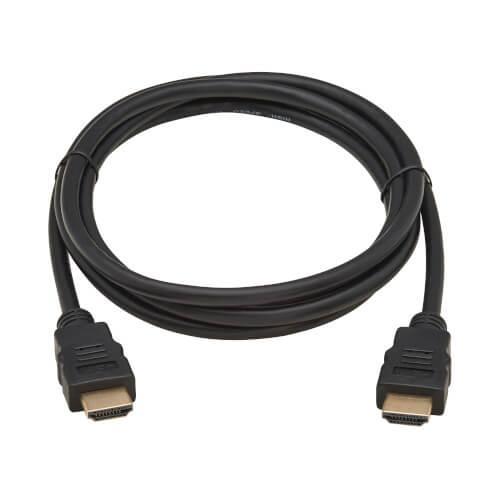 Tripp Lite P568-003 High Speed HDMI Cable, 3 ft L, Male x Male Connector, 30 AWG, PVC Jacket