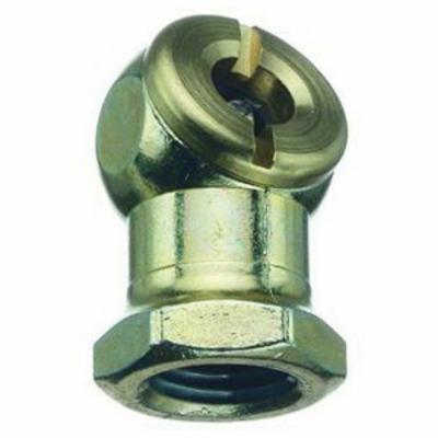 Tru-Flate 17-351 Direct Air Line Chuck With Built-In Shut-Off Valve, 1/4 in FNPT Thread, Brass