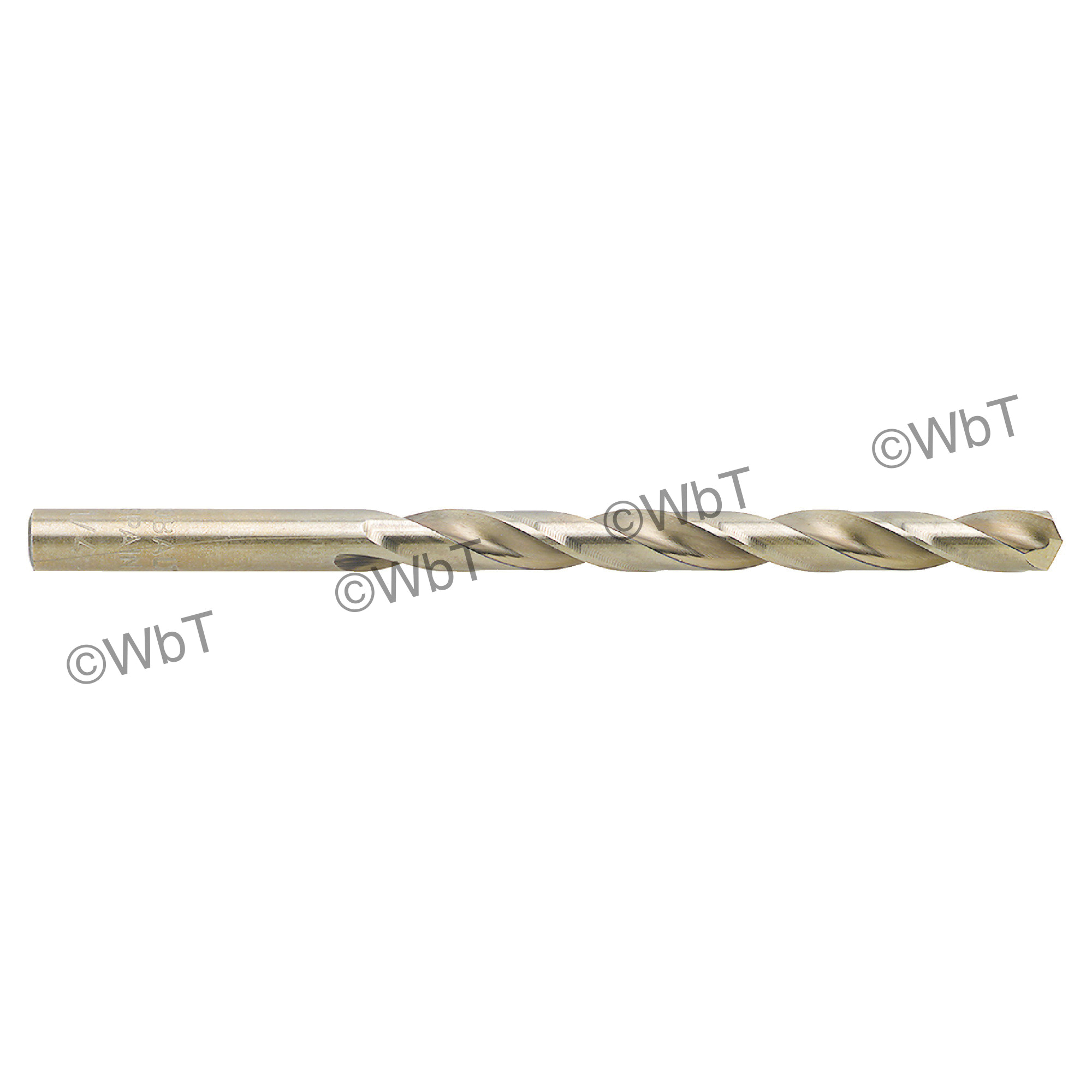 TTC 01-020-015 A8 Heavy Duty Jobber Length Drill Bit, 15/64 in Drill - Fraction, 0.2344 in Drill - Decimal Inch, 118 deg Point, Cobalt, Oxide Treated