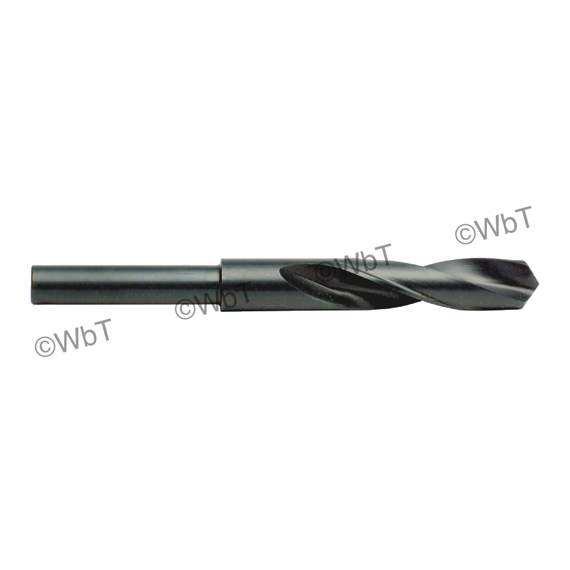 TTC 01-080-034 A15 General Purpose Silver and Deming Drill, 17/32 in Drill - Fraction, 0.5312 in Drill - Decimal Inch, 1/2 in Shank, HSS
