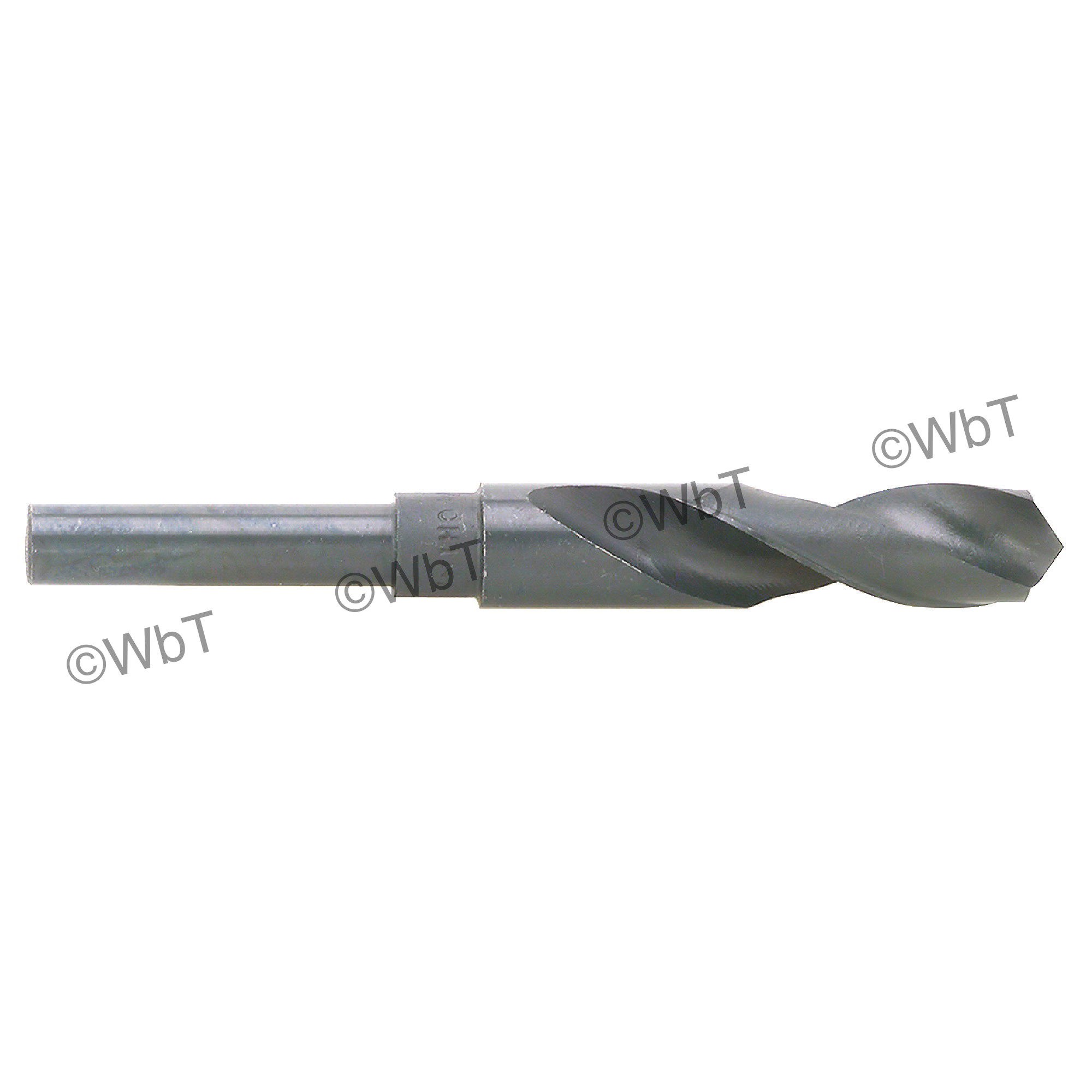 TTC 01-080-930 Silver and Deming Drill, 24 mm Drill - Metric, 0.9449 in Drill - Decimal Inch, 1/2 in Shank, HSS