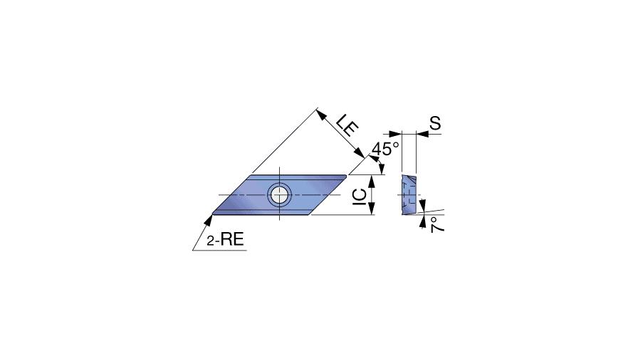 XCET310404ER TH10 INSERT