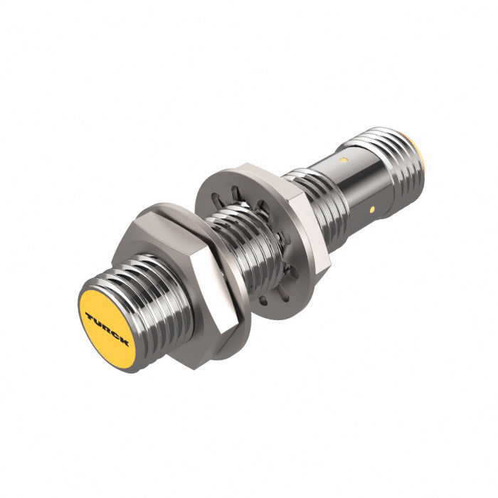 Turck BI6U-M12-AP6X-H1141 Embeddable Shielded Inductive Sensor, 4-Wire DC PNP Output, NO Contact, 10 to 30 V DC