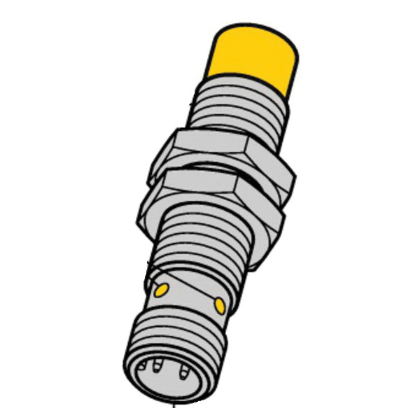 Turck NI10U-EM12-AP6X-H1141 Inductive Sensor, PNP Output, 1NO Contact, 10/30 V DC