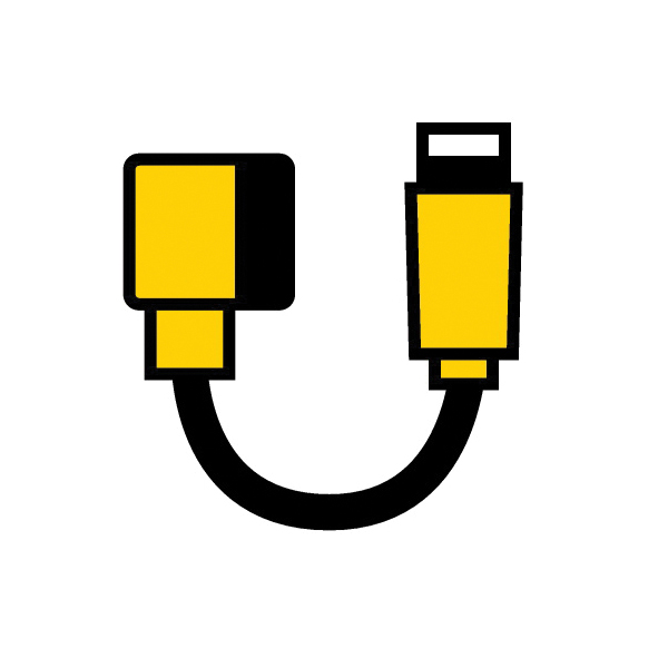 Turck Eurofast® VAS 22-F957-0.9M-RSC 5.3T Double End Cordset, Right Angle Female Connector, 0.9 m L Cable, 3 Poles