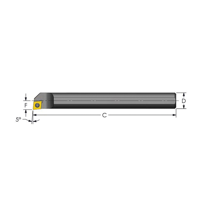 BAR BORING INDEXABLE SCLCR 1.185IN R NO