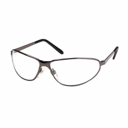 EYEWEAR SAF A-SCRATCH CLEAR GUNMETAL MET