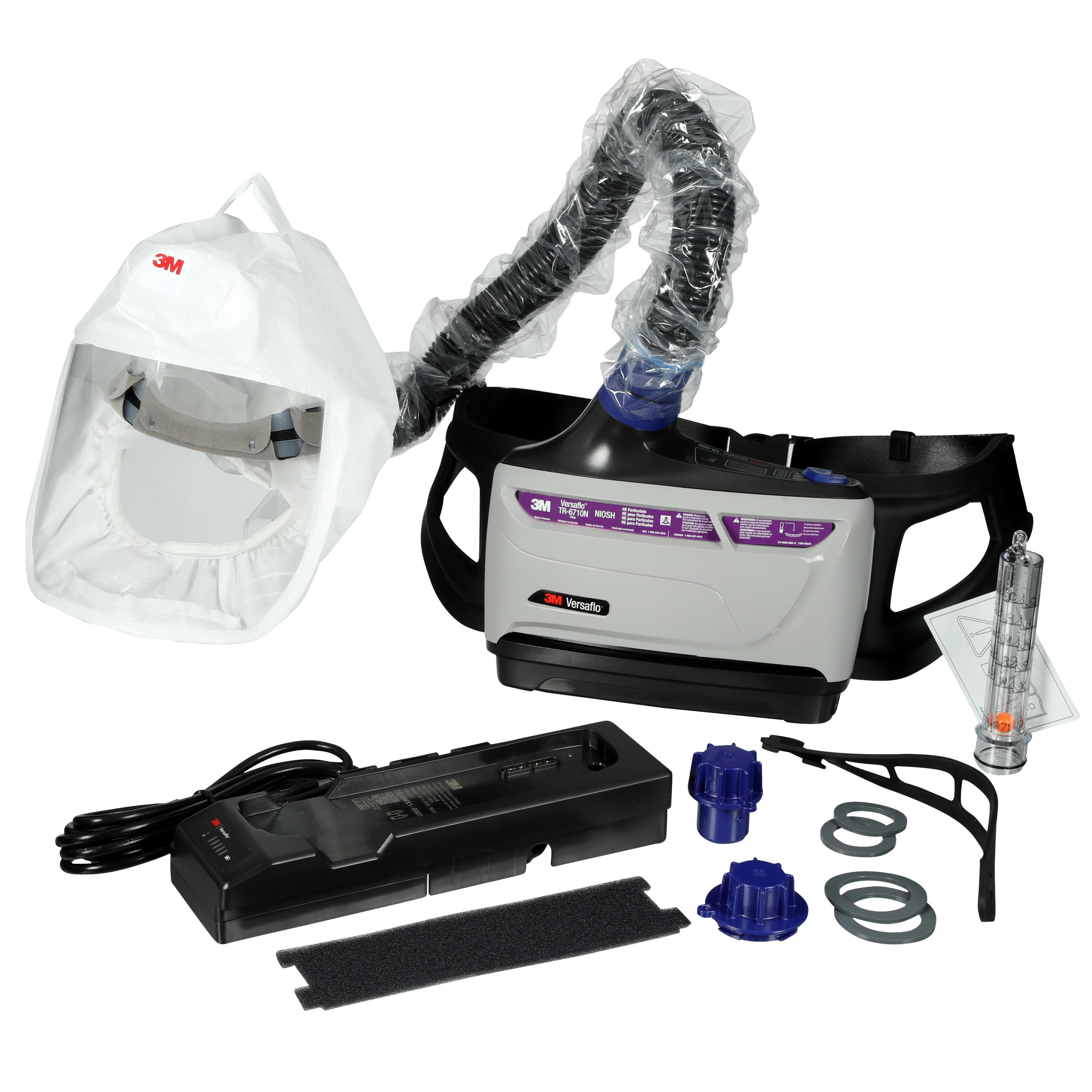 PAPRS LI-ION NIOSH APPROVED BELT GRAY