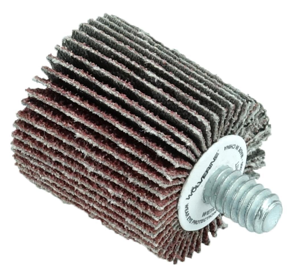WHEEL FLAP ABRSV CTD 1IN 1IN 1/4-20