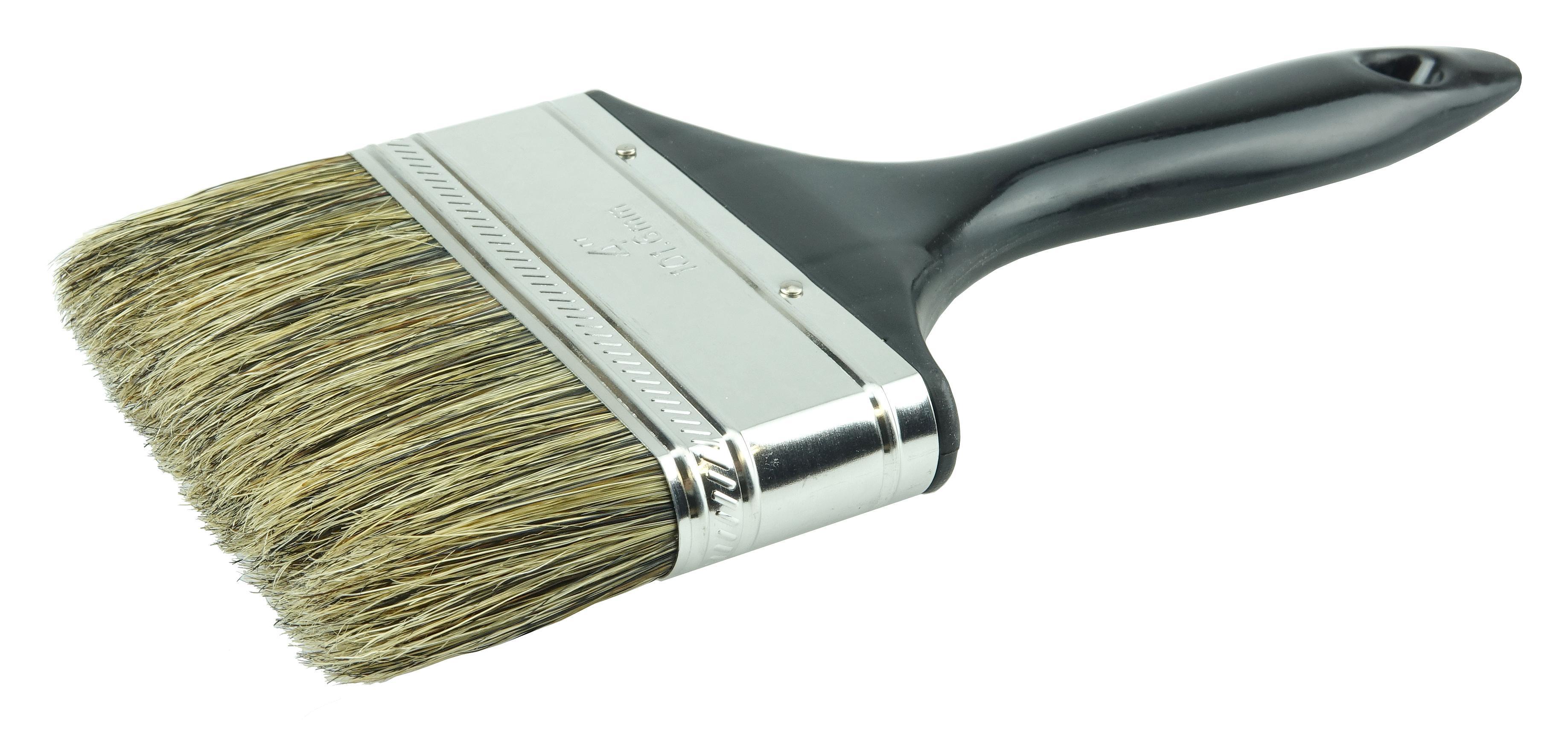 CHIP AND OIL BRUSH 4 IN W CHINA BRISTLE