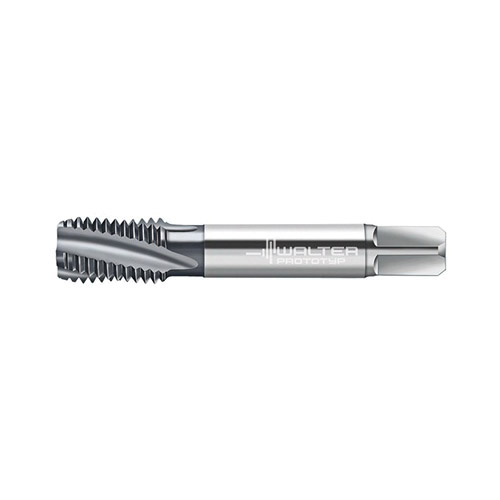 Prototyp 5080804 A234560 STI Machine Tap, 3/8-24 Thread, 4 Flutes, 3B Class of Fit, Bottoming Chamfer, Right Hand Cutting, EG UNF Thread