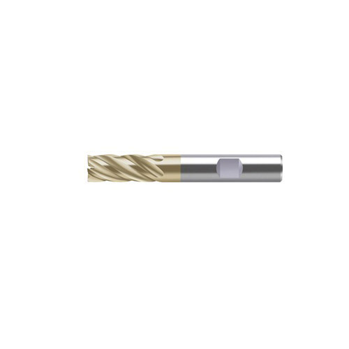 Prototyp 7092160 AH4137217 Non-Center Cutting Shoulder/Slot Milling Cutter, 12.7 mm Dia Cutter, 5 Teeth, 1/2 in Dia Shank, 88.9 mm OAL