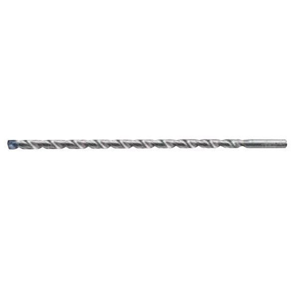 Titex 5293887 A6885TFP Extension Length Drill, 5/32 in Drill - Fraction, 0.1562 in Drill - Decimal Inch, 0.722 mm Drill Point, 156 mm OAL, Solid Carbide