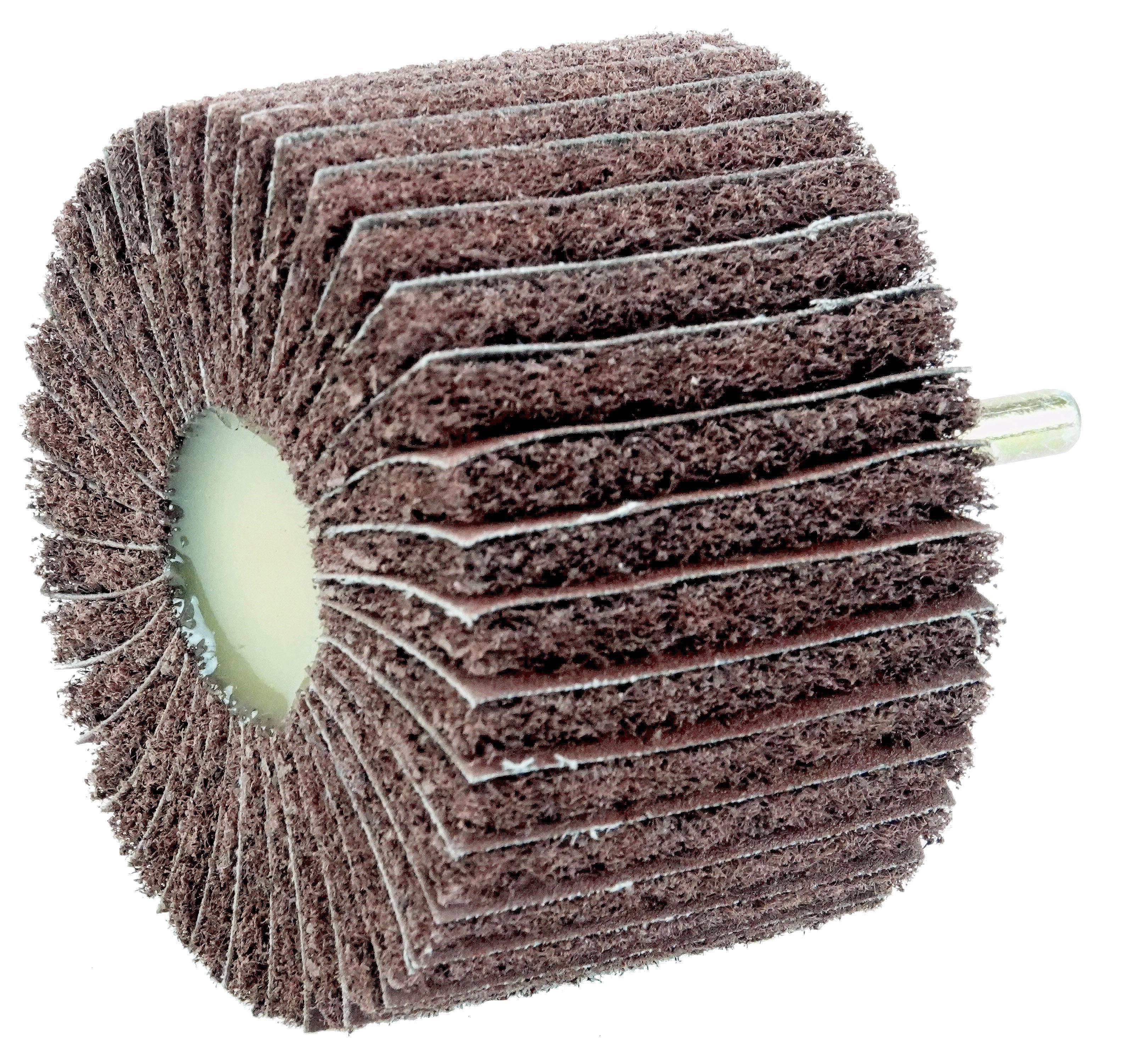 WHEEL NON-WOVEN FLAP 3IN 2IN 1/4IN 180
