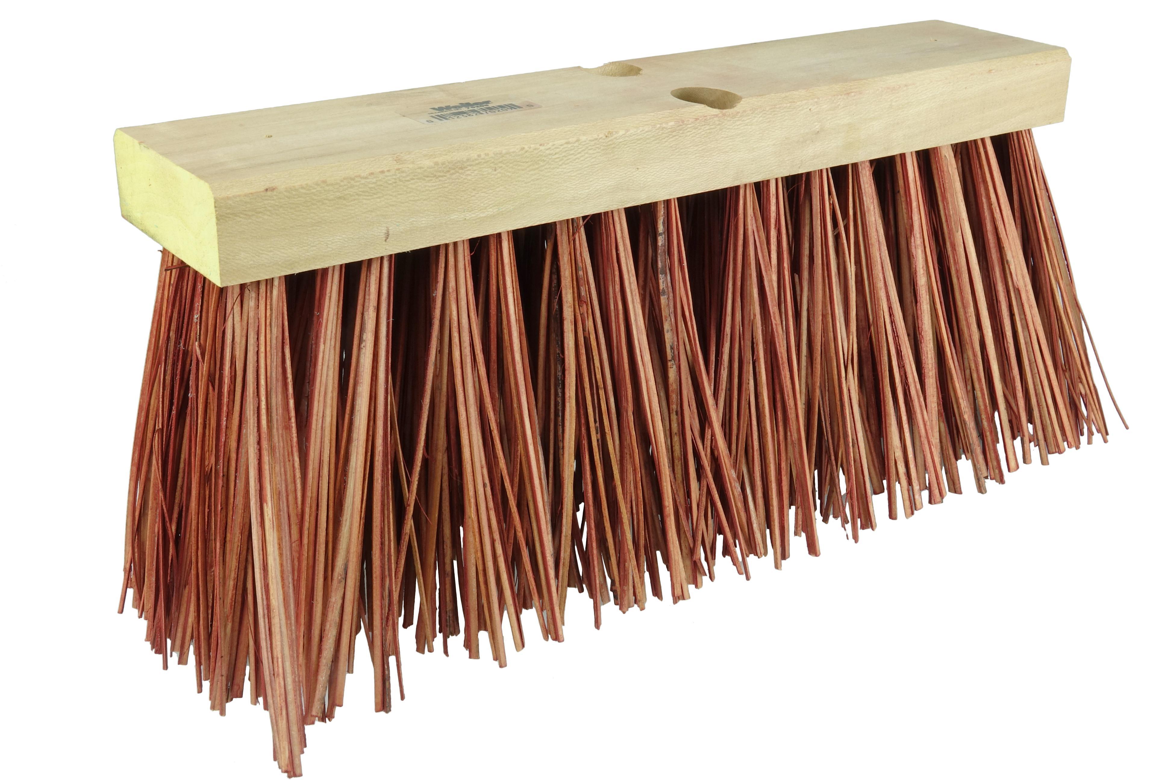 BROOM PSH 16IN 6-1/4IN DYED PALMYRA HDW