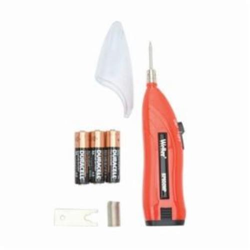 Weller® BP650MP Cordless Light Duty Soldering Iron Kit, 4.5 W, 4.5 V DC, 900 deg F, Orange