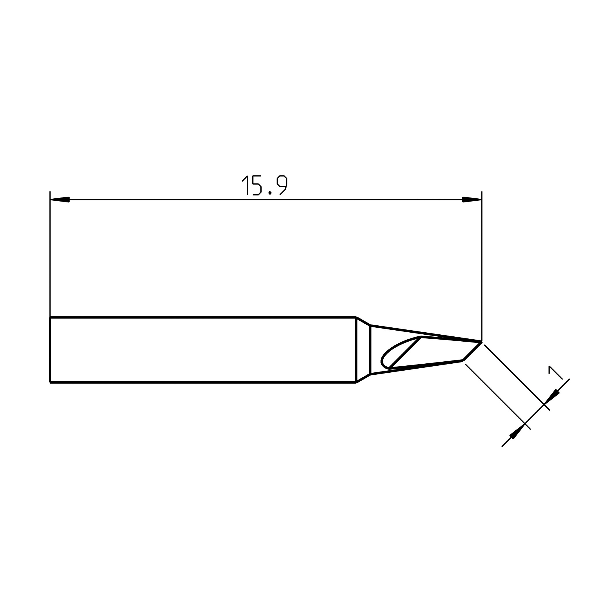 TIP SLDR WXPP/WXPP MS 40 W SLDR PCL