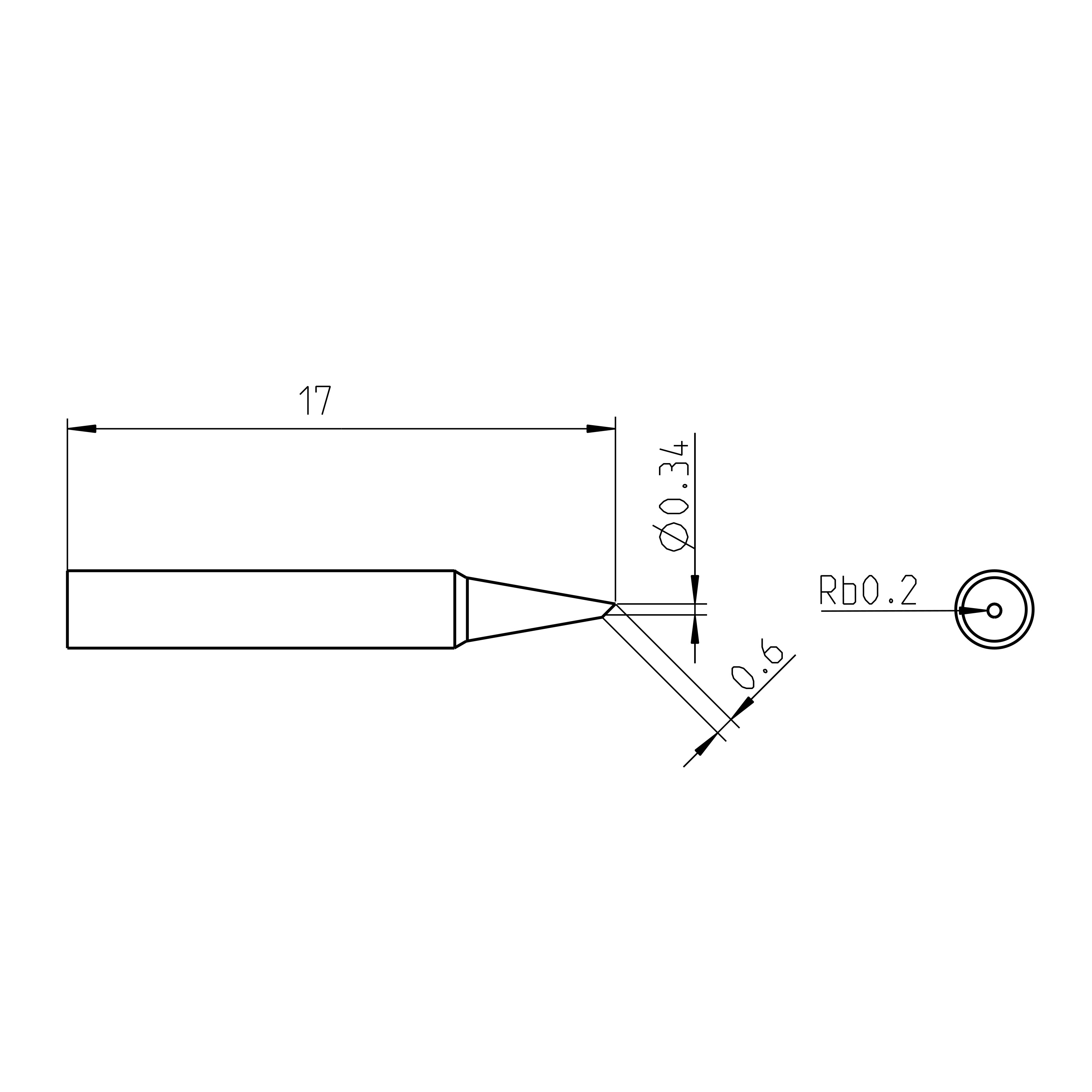 TIP SLDR WXPP/WXPP MS 40 W SLDR PCL