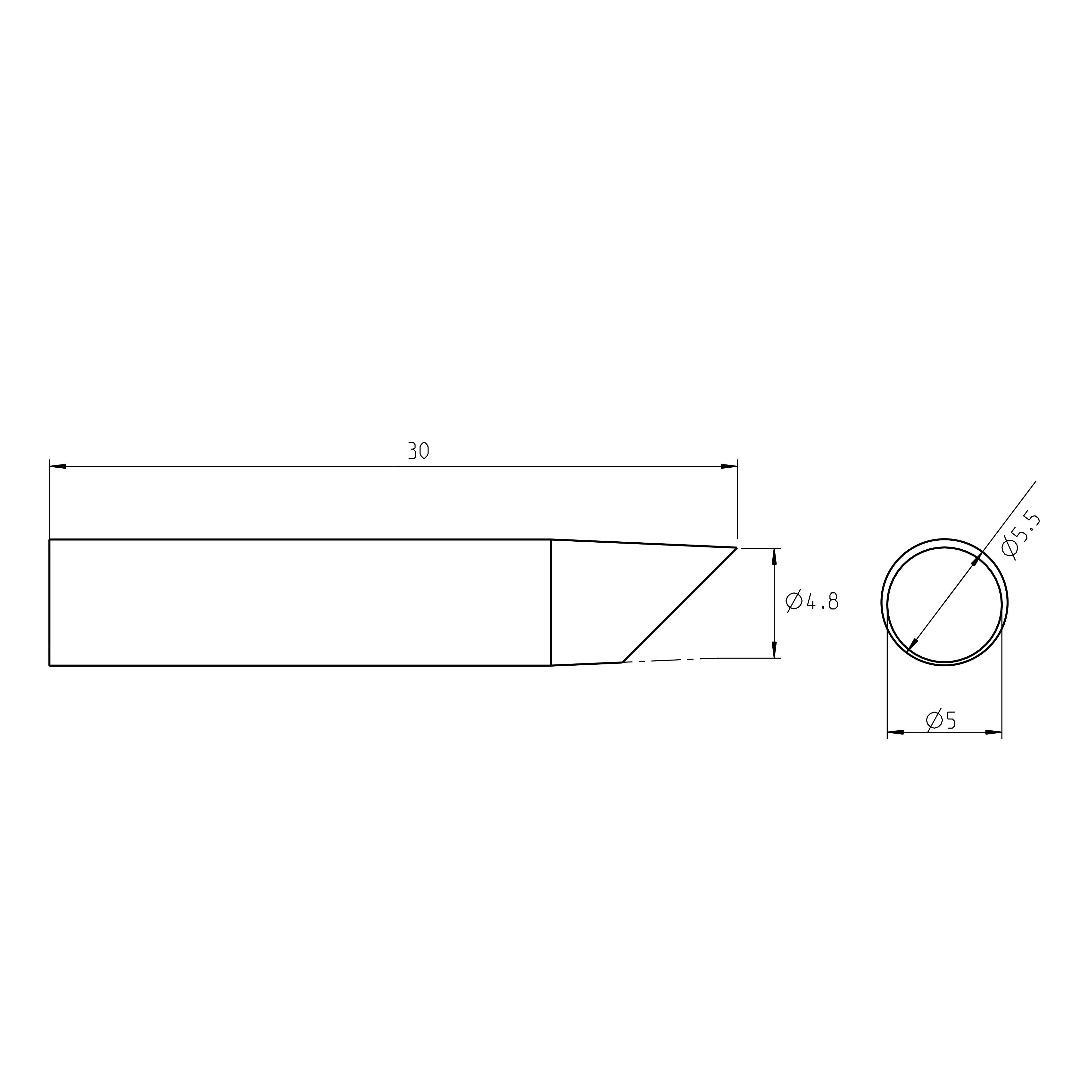 TIP SLDR WXUP/WXUP MS 150 W SLDR PCL