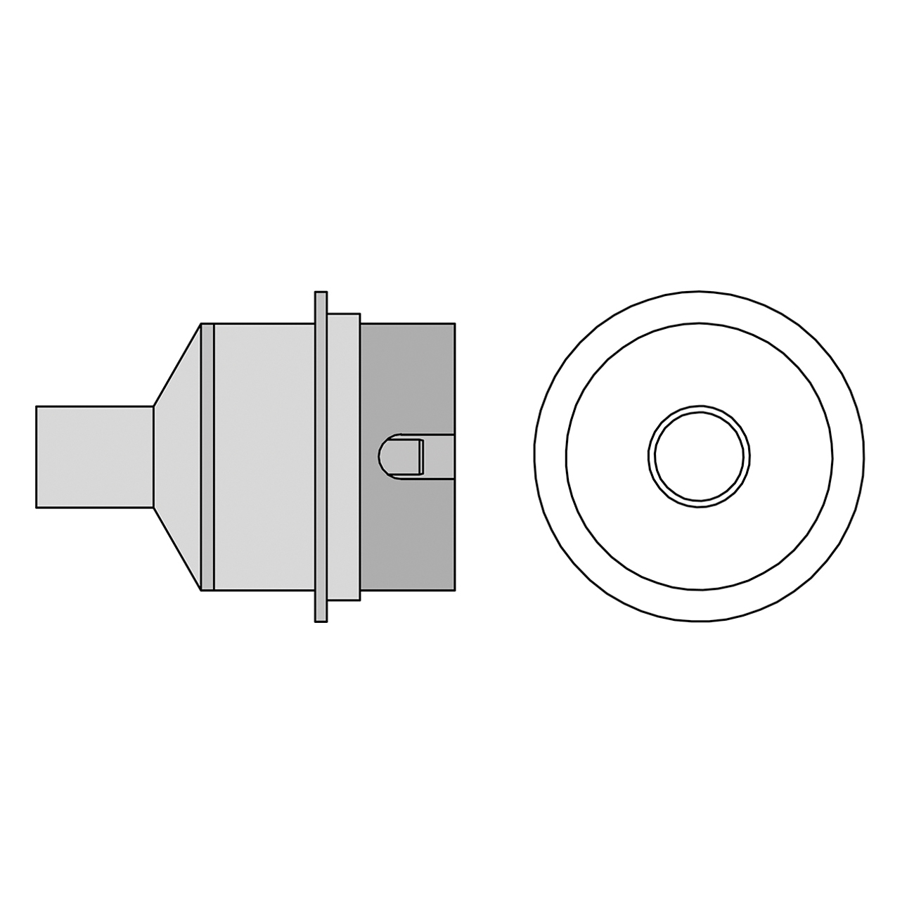 NOZZLE GAS HOT HAP 3000 HAP 2 WHA 3000P