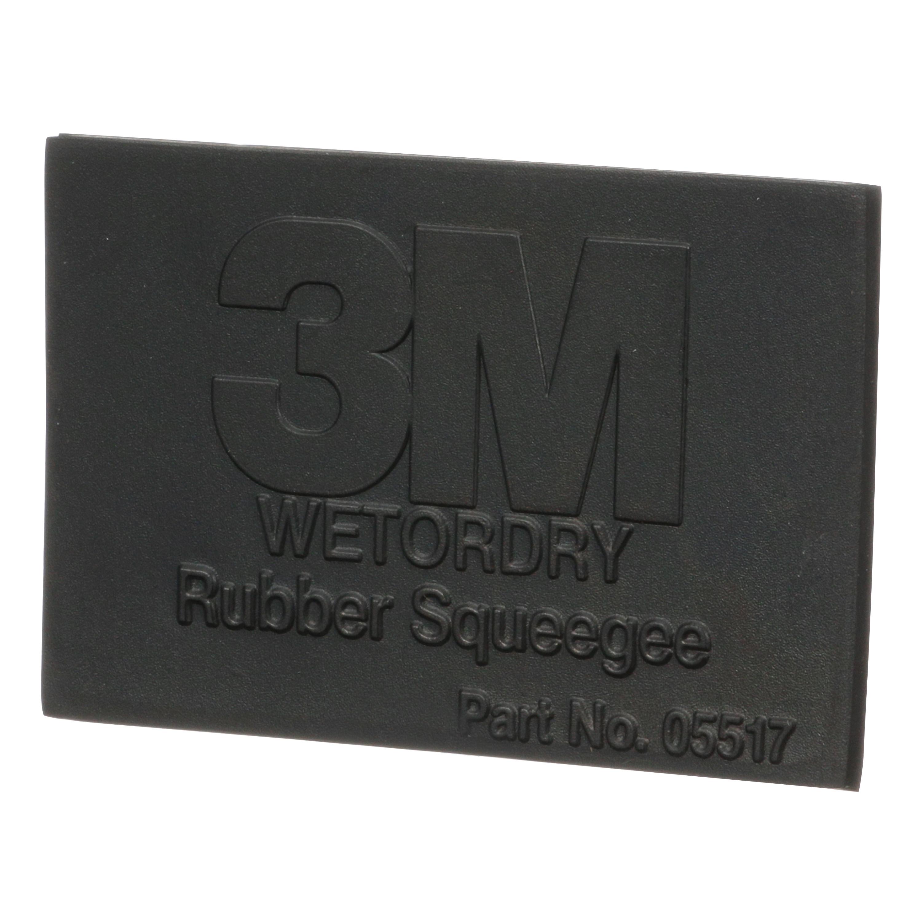 SQUEEGEES 4.25IN 2.75IN RUBBER BLACK