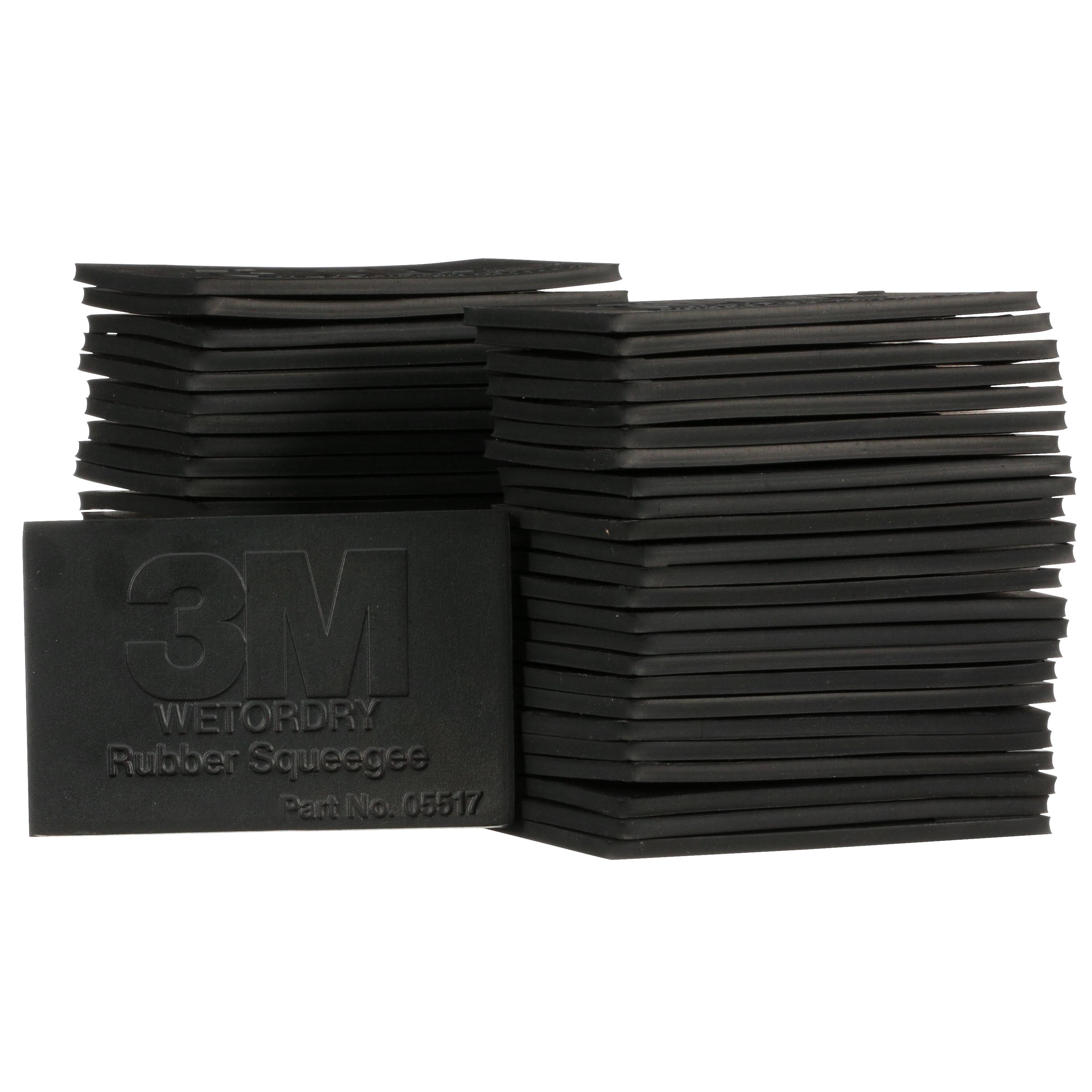 SQUEEGEES 4.25IN 2.75IN RUBBER BLACK
