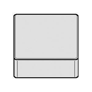 WIDIA 2952752 High Performance Turning Insert, ANSI Code: SNG433T0820 CW2015, SNG Insert, 433 Insert, Square Shape, Negative Rake, Neutral Cutting, For Use On Hardened Materials and Cast Iron, Ceramic-Al, Manufacturer's Grade: CW2015
