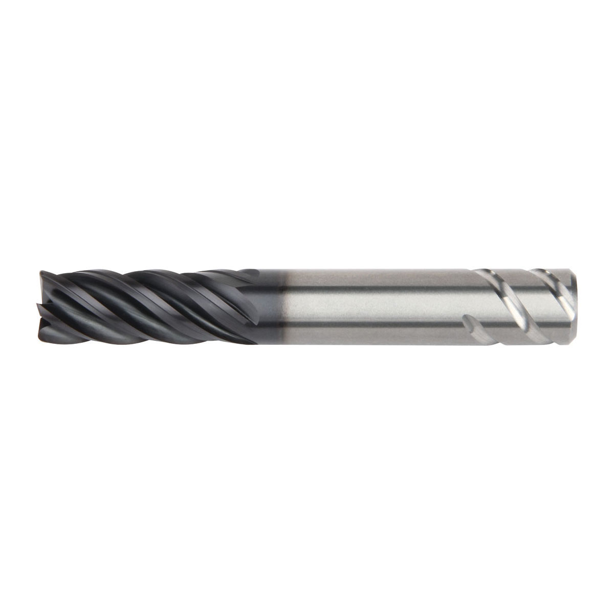 WIDIA HANITA 5357438 VariMill II™ ER 5V1E Center Cutting High Performance Single End End Mill, 3/8 in Dia Cutter, 0.15 in Corner Radius, 1 in Length of Cut, 5 Flutes, 3/8 in Dia Shank, 3 in OAL, AlTiN