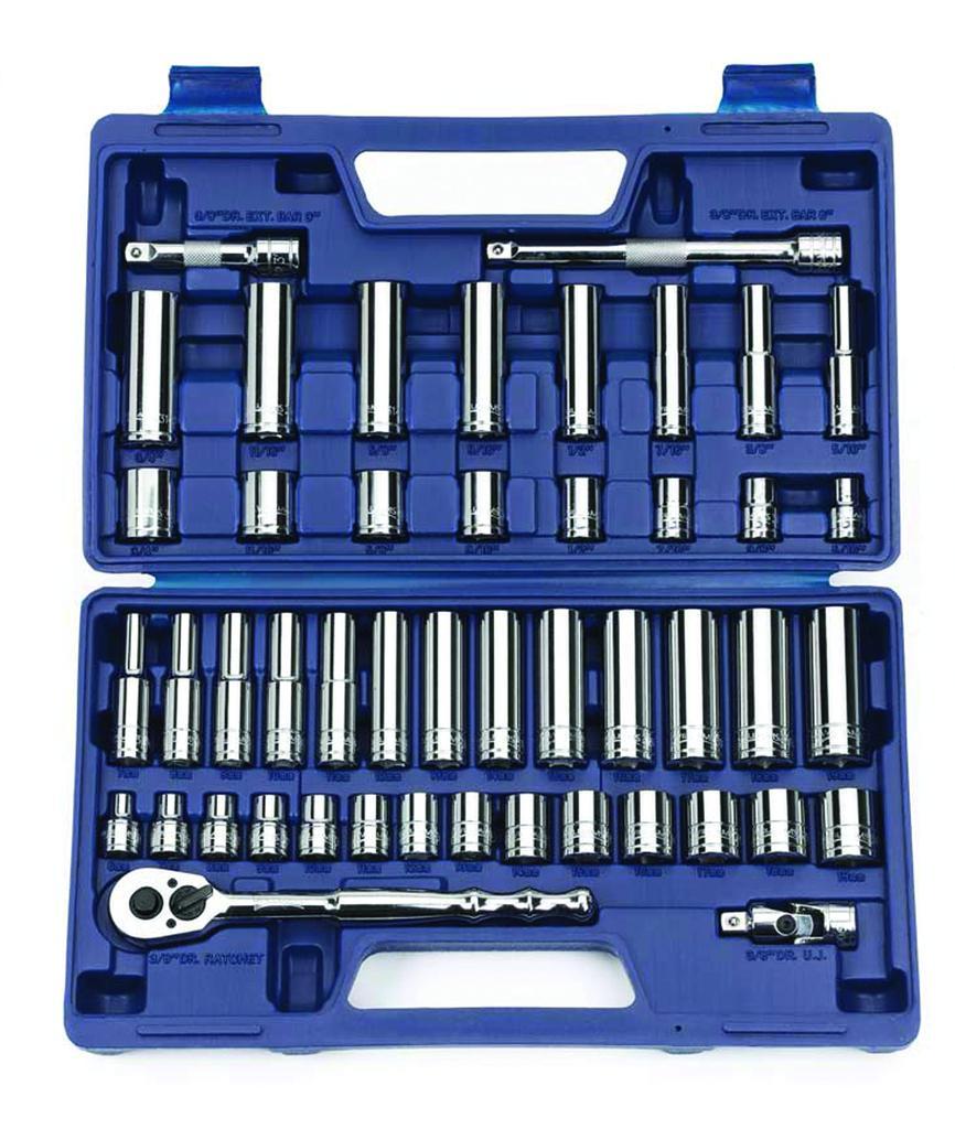 SOCKET AND DRIVE TOOL SET METRIC/IMPRL